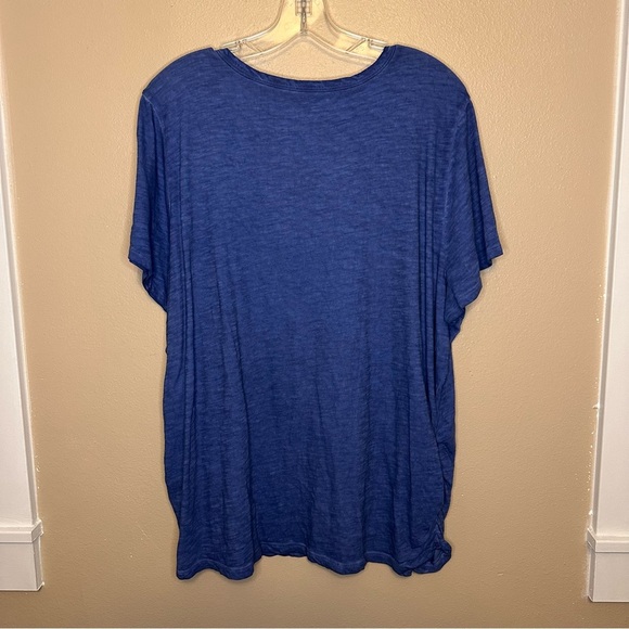 NWT Lane Bryant Indigo V-Neck Top Size 18/20 - Picture 5 of 6